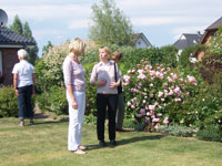 Der Garten von Renate Drgemller zeigte eine groe  Farben- und Pflanzenvielfalt