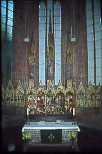 Altarschrein  im Kloster Cismar